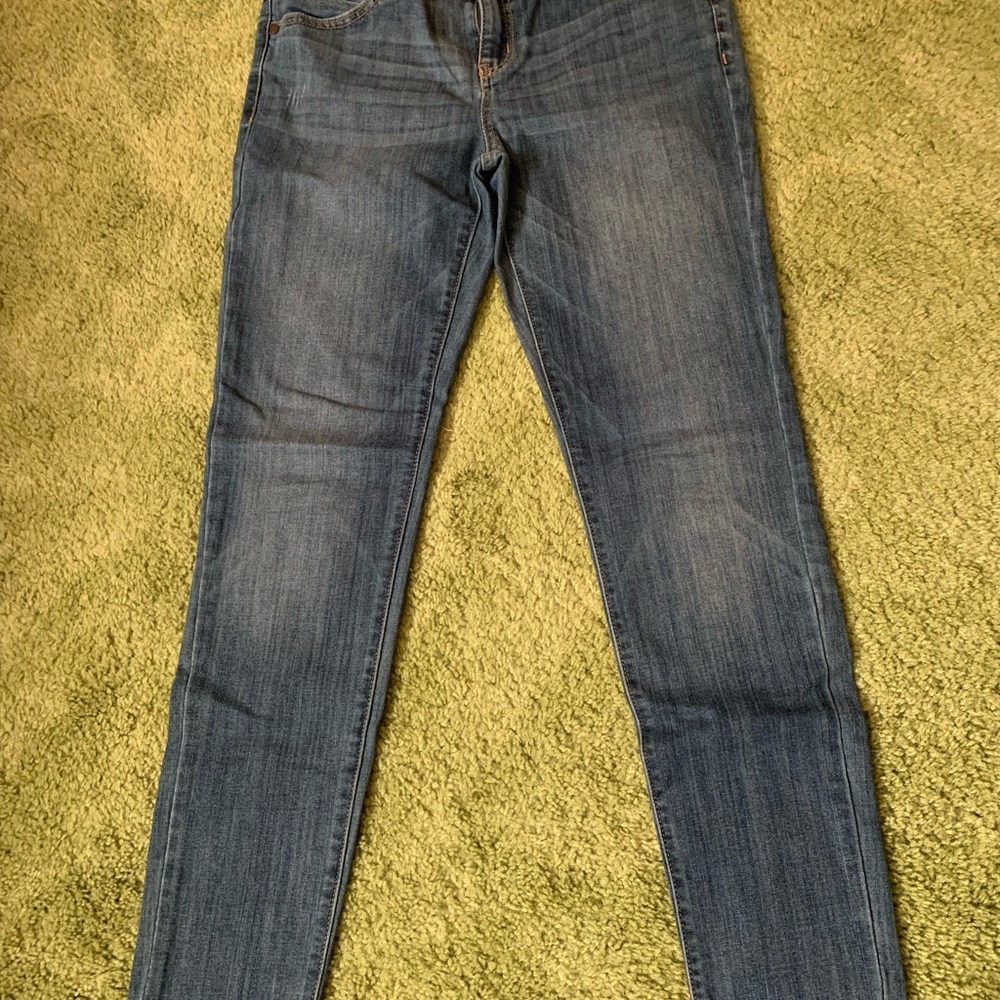 Simply Vera Vera Wang Dark Blue Skinny Jeans